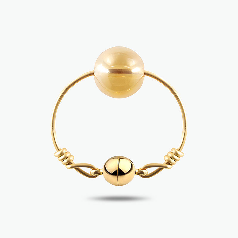 magnetic gold clit ring