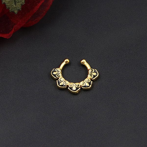 solid gold septum ring